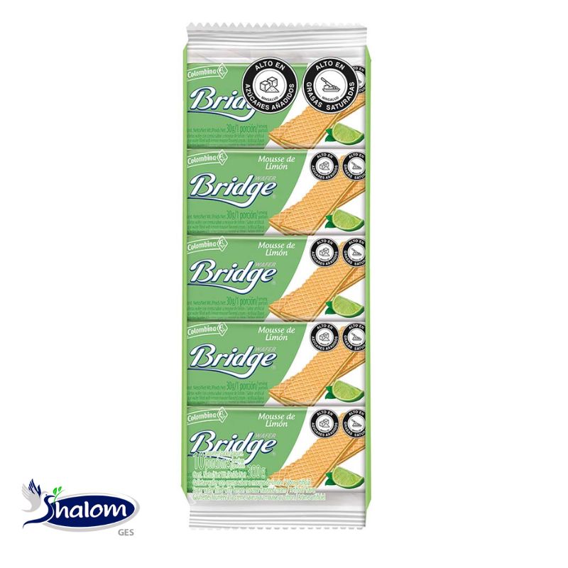 [EC3138] Galleta Bridge Ind Mouse Limon *10Un