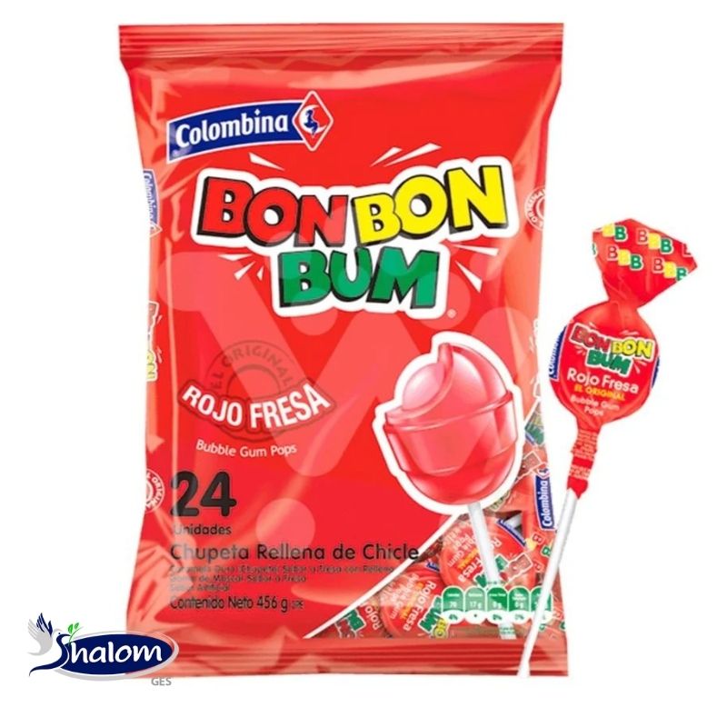 [EC784] Bon Bon Bum Fresa *24Un