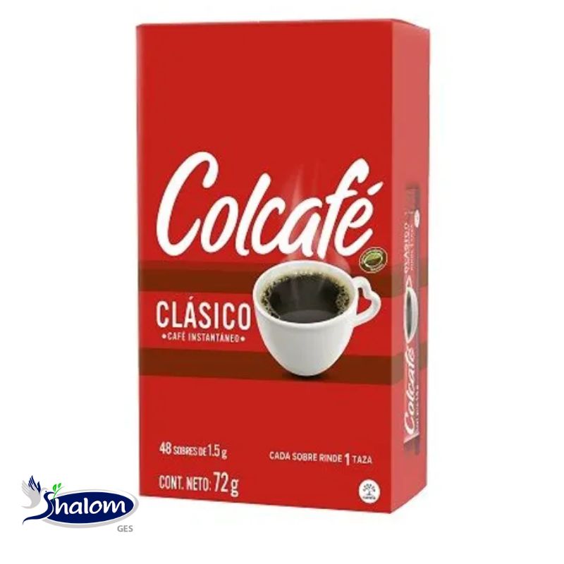 [EC2950] Cafe Colcafe Clasico *48Sobres*1.5Gr