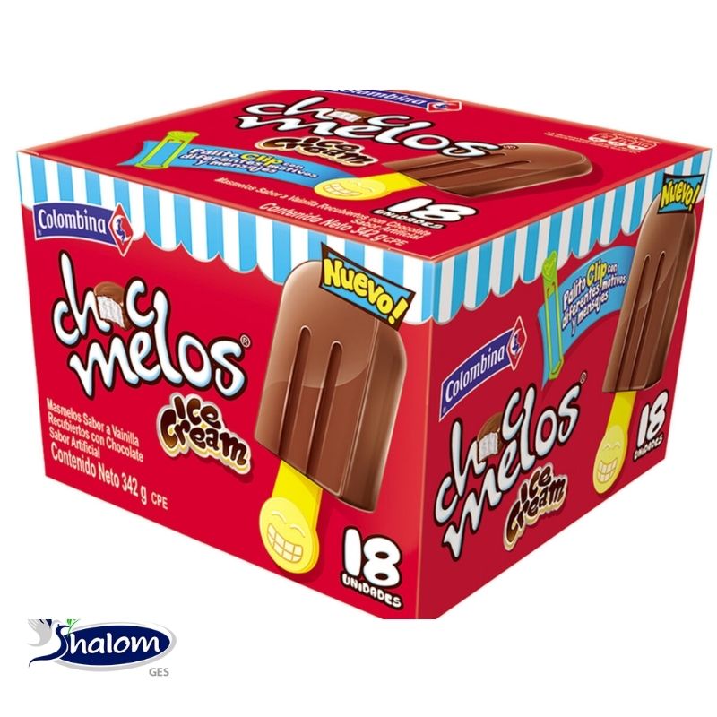 Chocmelo Colombina Ice Cream *18Uni *19Gr