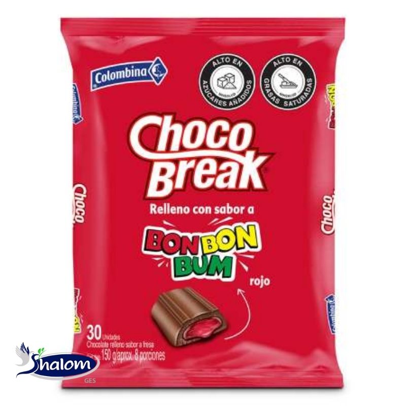Chocobreak Bonbonbum Relleno  *30Un