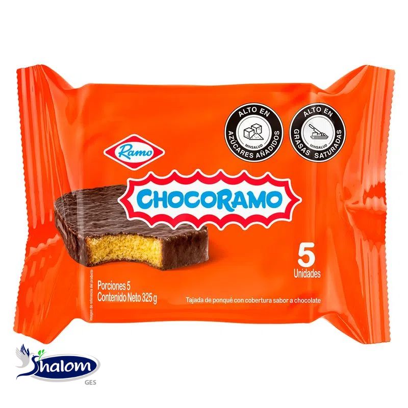 CHOCORRAMO X65GR - PAQUETE X 5