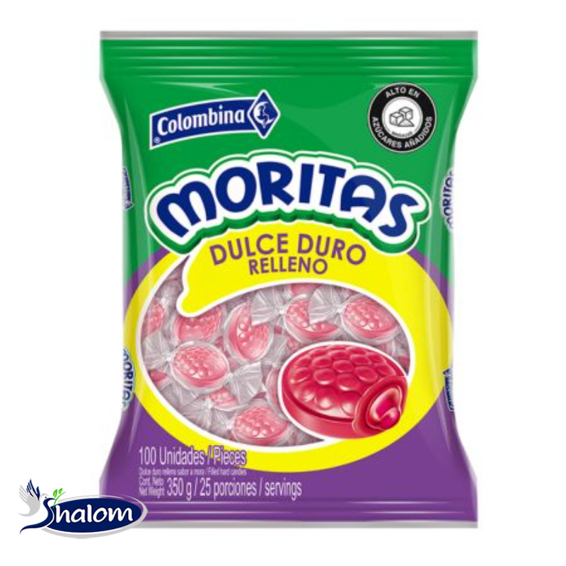 Dulce Mora Rellena Colombina *100Un