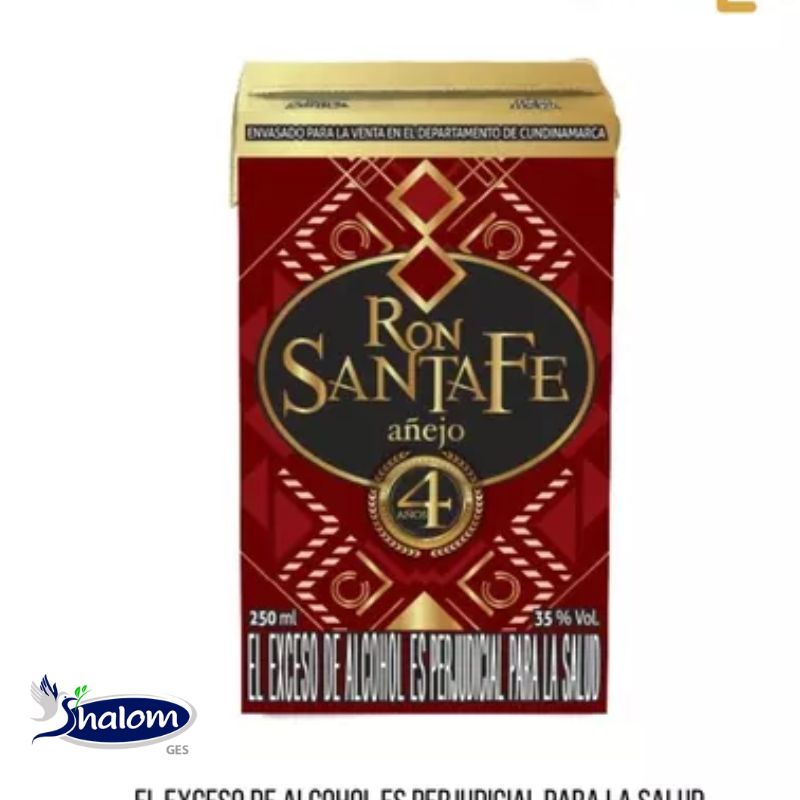 [EC2053] Ron Santafe Tetra Pack *250Ml
