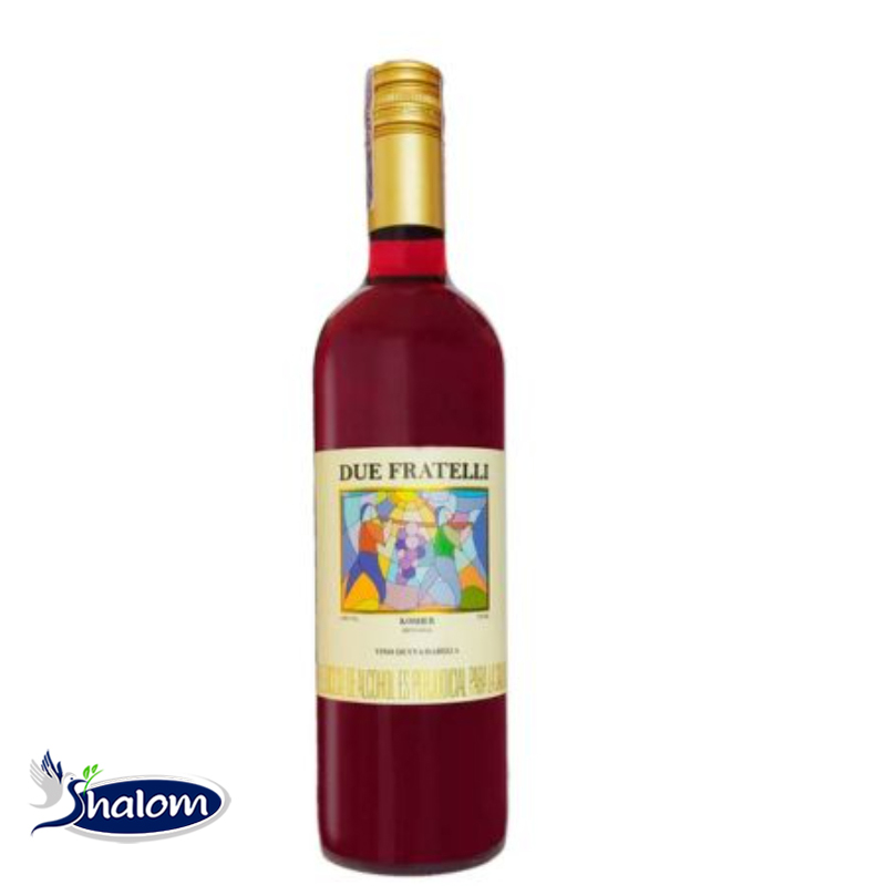 [EC3532] Vino Due Fratelli Tinto Kosher *750Ml
