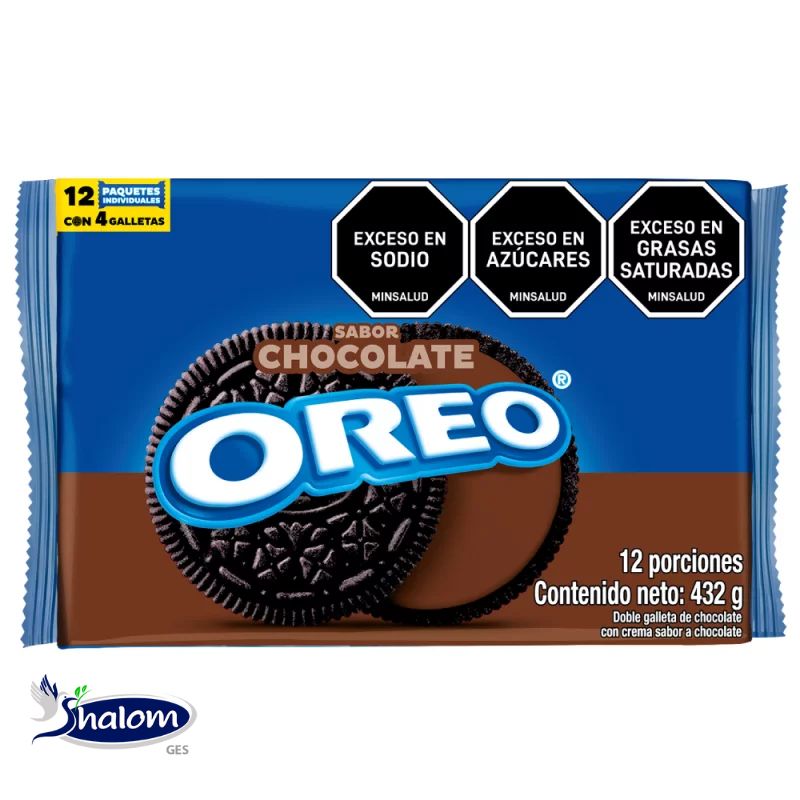 GALLETA DE CHOCOLATE OREO X36GR - PAQUETEX12