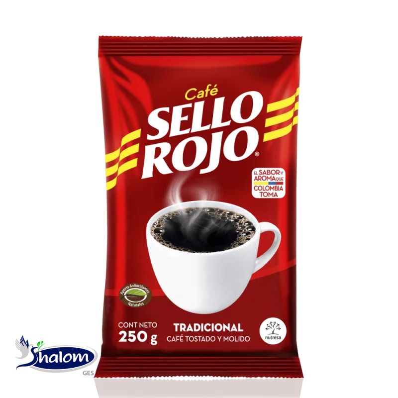 [EC3010] Cafe Sello Rojo Bolsa*250Gr