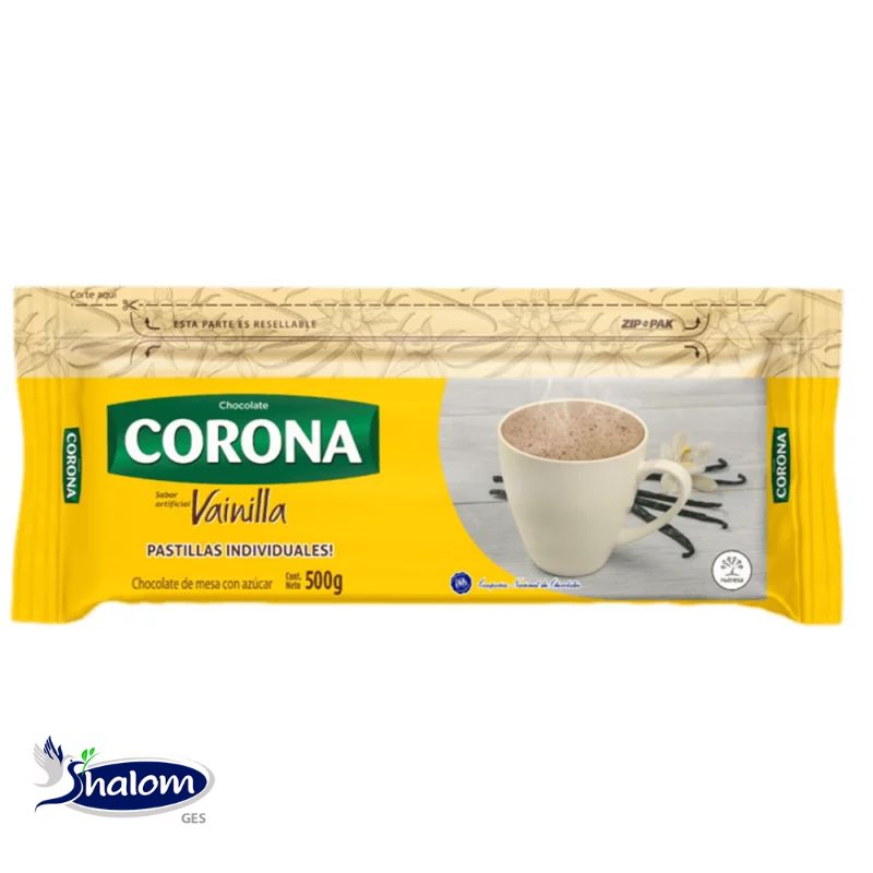 Chocolate Corona Vainilla *450Gr