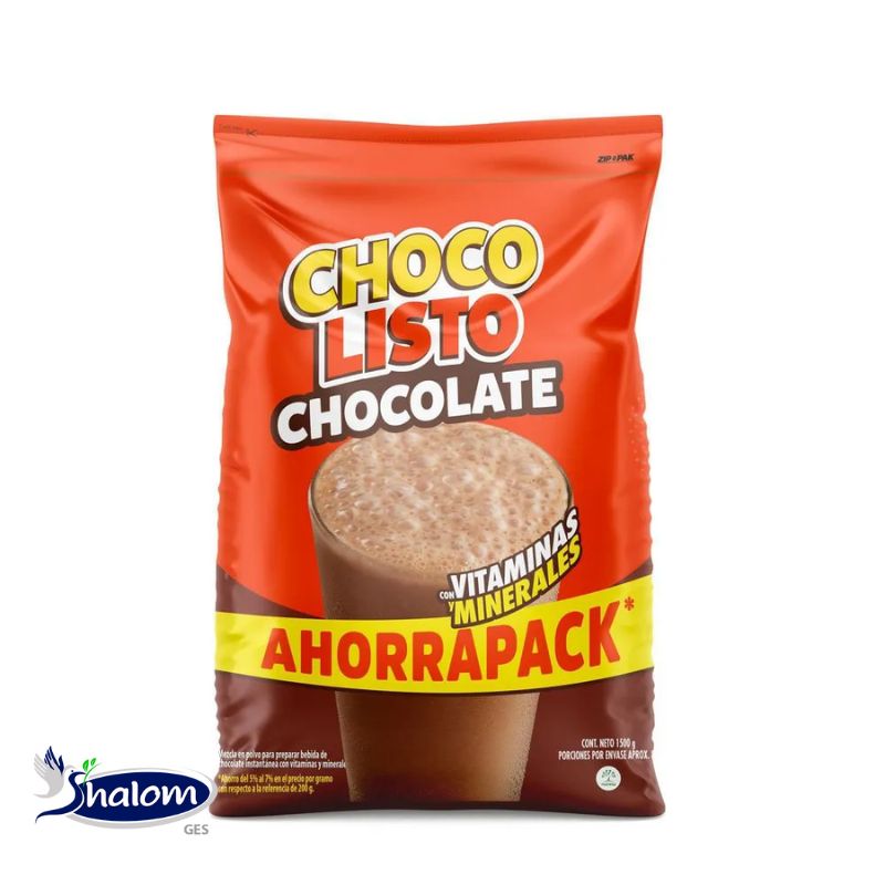[EC3006] Chocolisto Bolsa *1500Gr