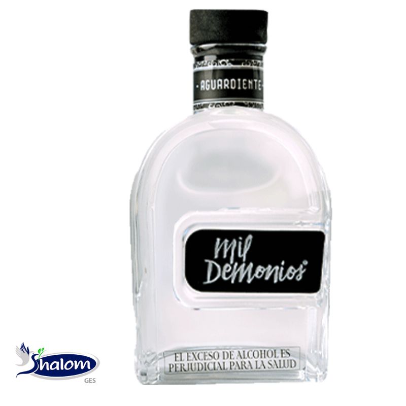 [EC11528] Aguardiente 1000 Demonios 375 Ml