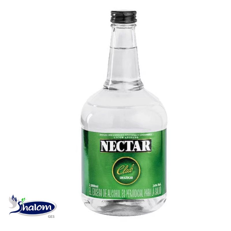 Aguardiente Nectar Club Garrafa x 2000cc