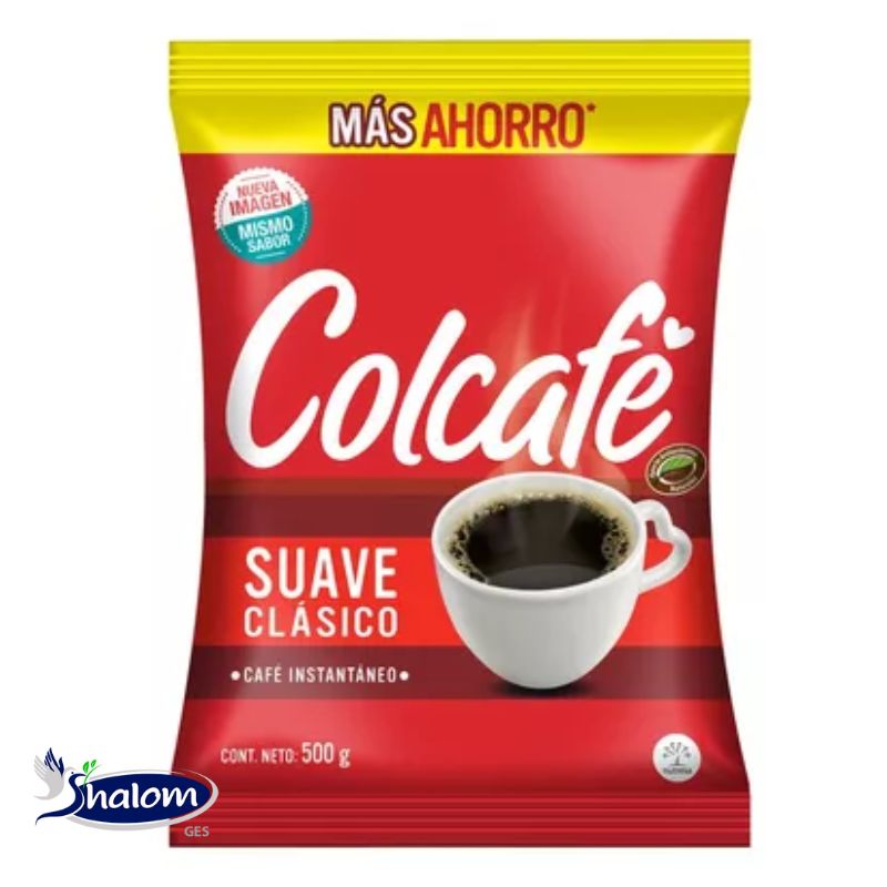Cafe Colcafe Clasico Instantaneo Bolsa*500Gr
