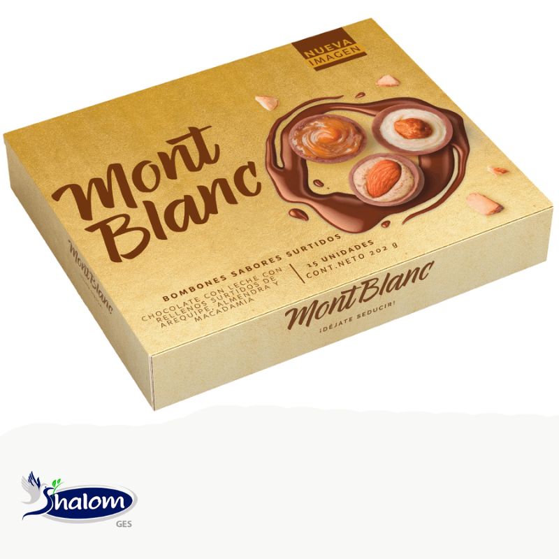 Chocolatina Montblanc Estuche Surtido *10Unds