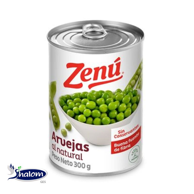 Arveja Natural Zenu *300Grs