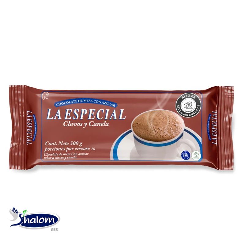 Chocolate Especial Clavos Y Canela *500Grs