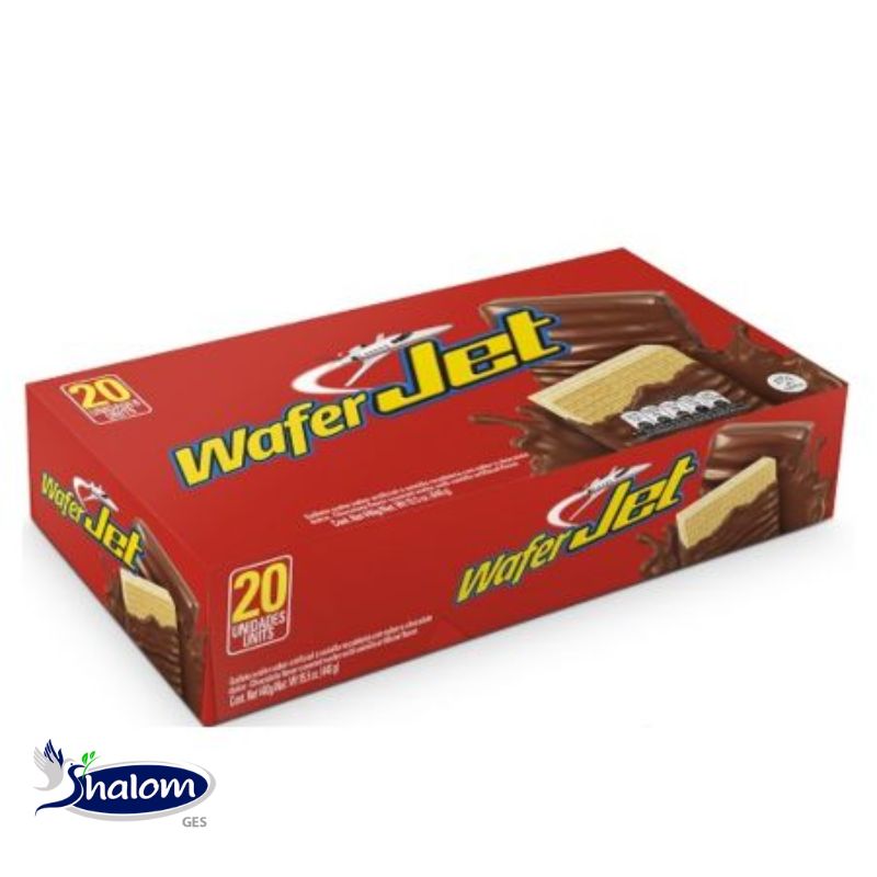 GALLETA WAFER JET  X22GR - CAJAX20