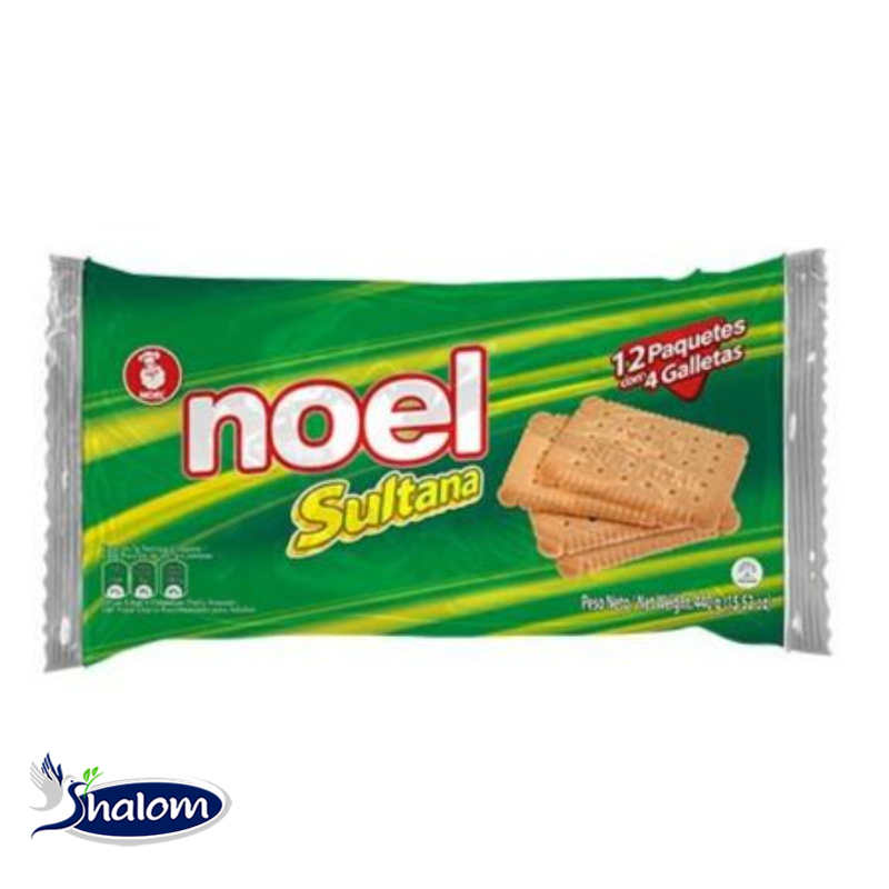[EC1474] Galleta Noel Sultana  *12 X4