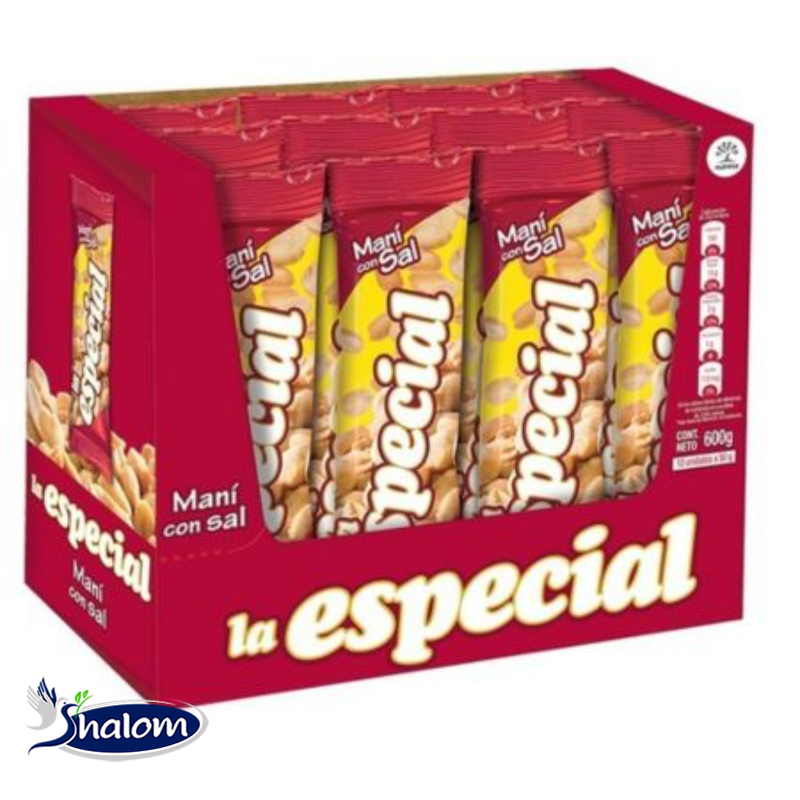 [EC2944] MANI SALADO LA ESPECIAL X40GR - CAJA X 12