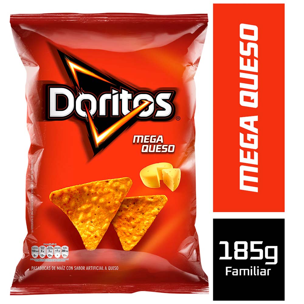 DORITOS MEGAQUESO 185G