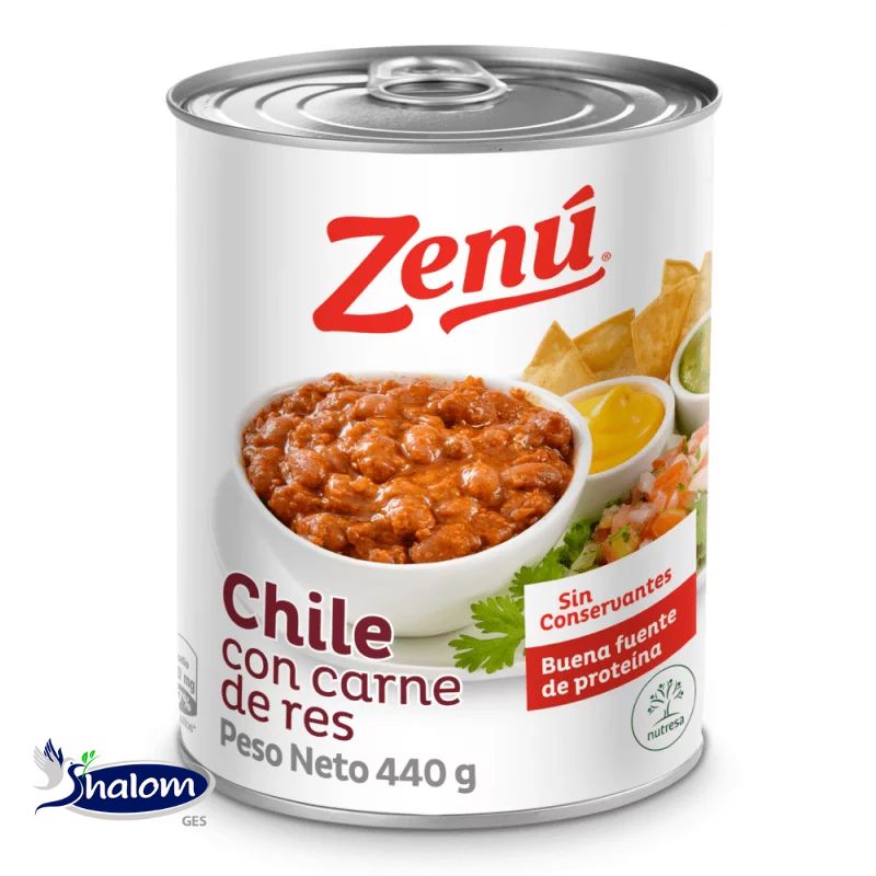 Chile Con Carne Zenu *440Grs