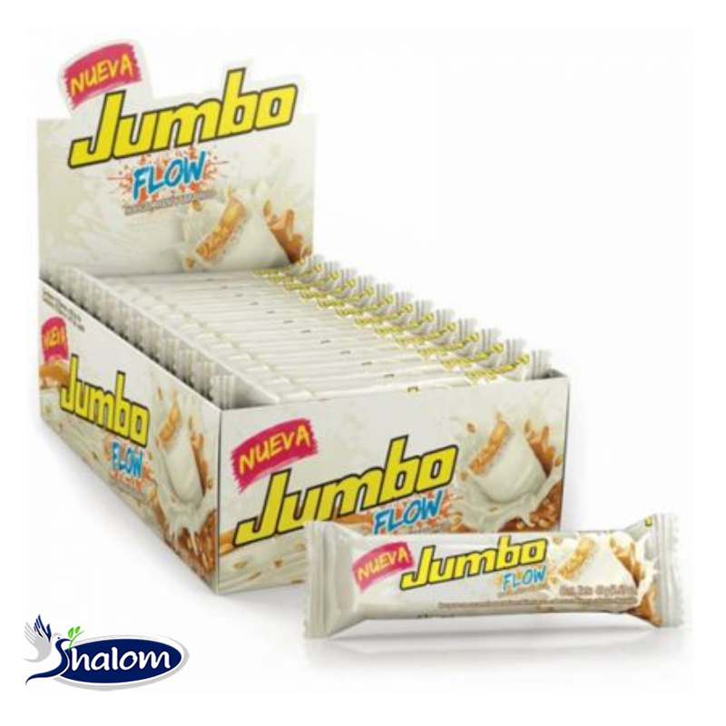 Chocolatina Jumbo Flow Blanca *12Un*48Gr