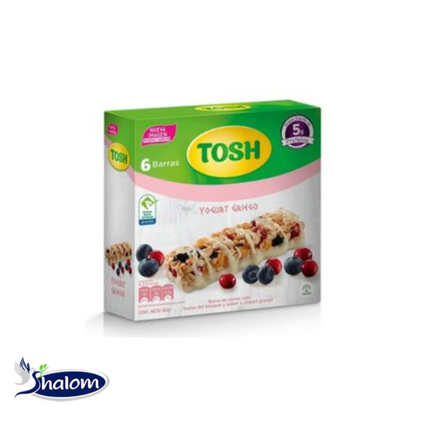Barra Tosh Yogurt Griego *6Unds*27Grs