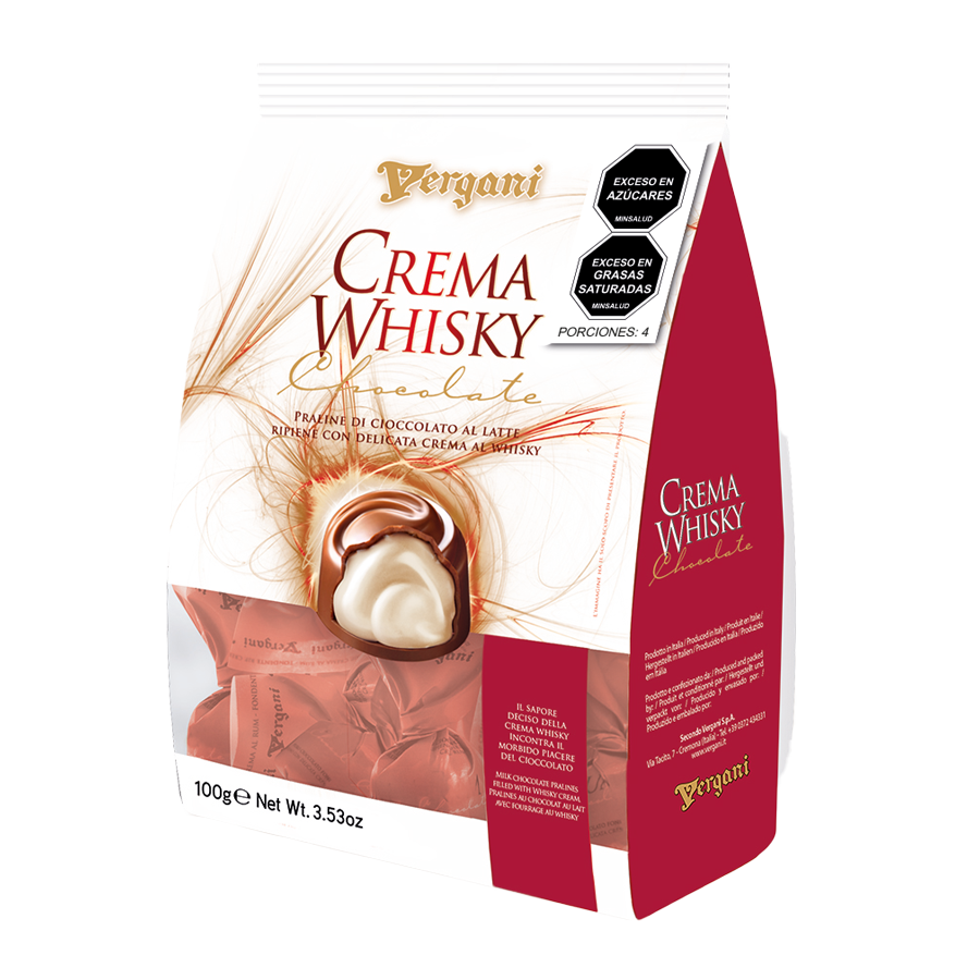 CHOCOLATE VERGANI CREMA WHISKY