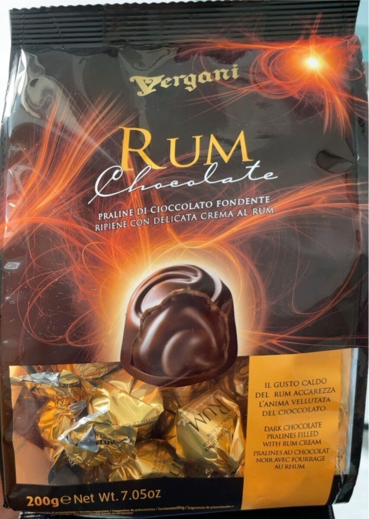 CHOCOLATE VERGANI RUM