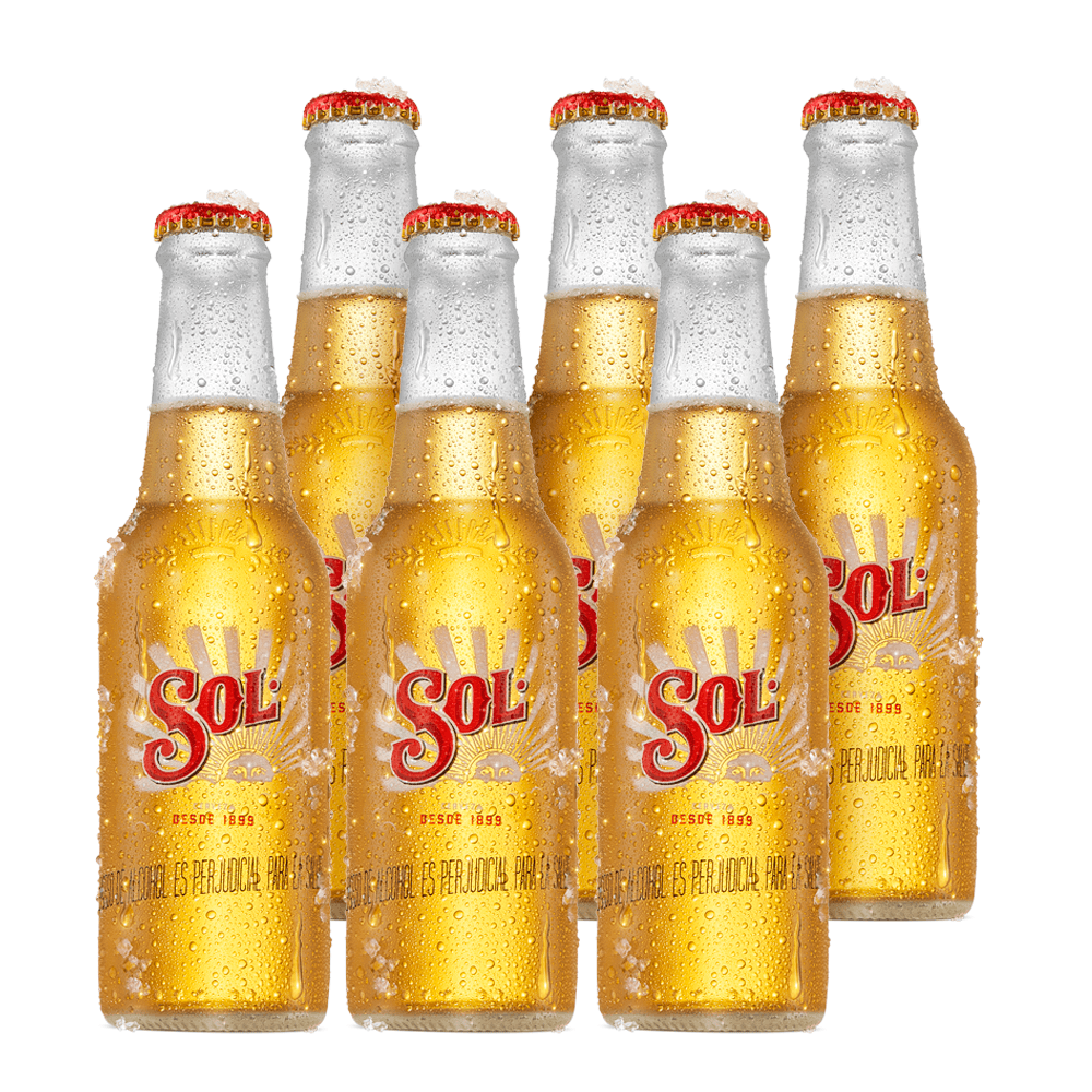 [EC1067] CERVEZA SOL 250ML *6 UND