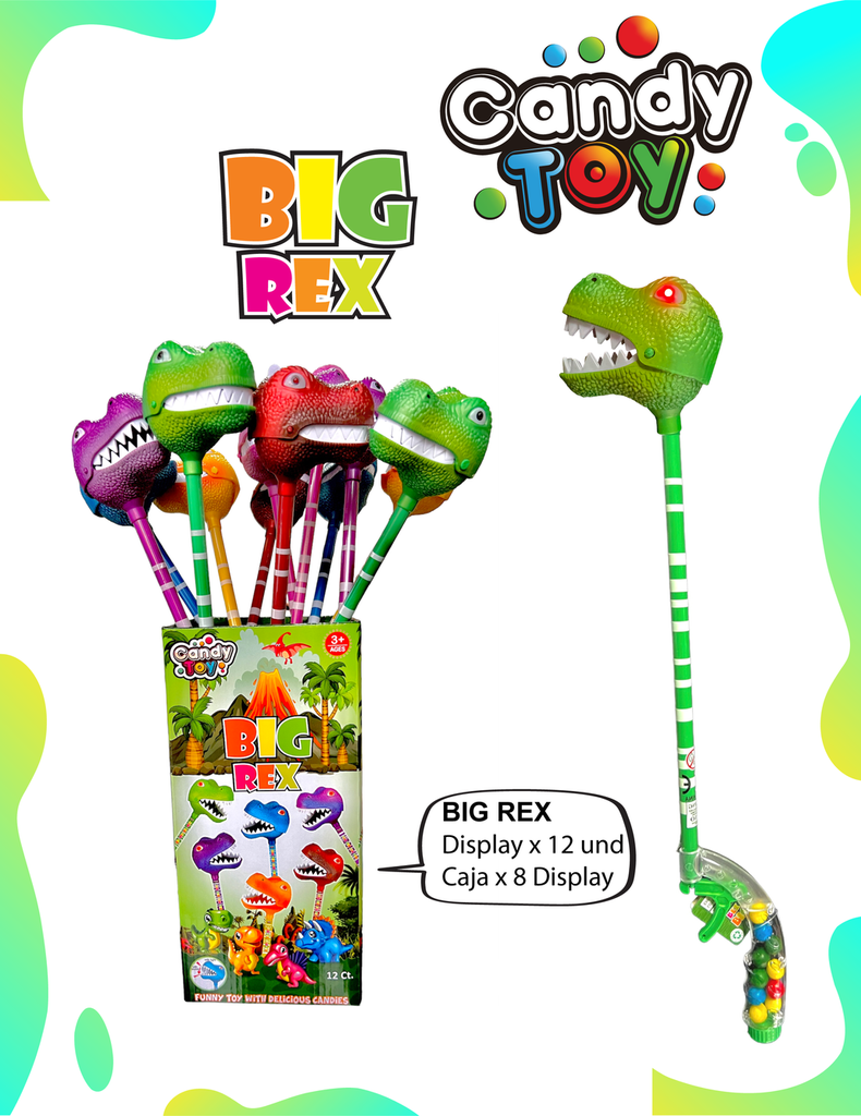 [EC] CANDY TOY BIG REX - 12 UND