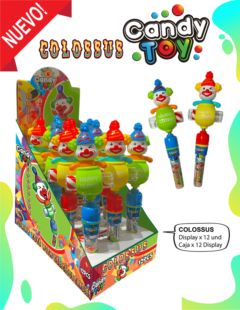 [EC] CANDY TOY COLOSSUS - 12 UND