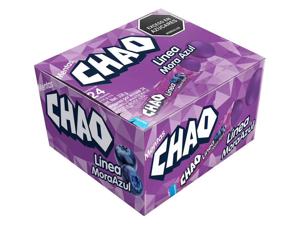 [EC1236] Chao Mora Azul Linea (14G) X24U