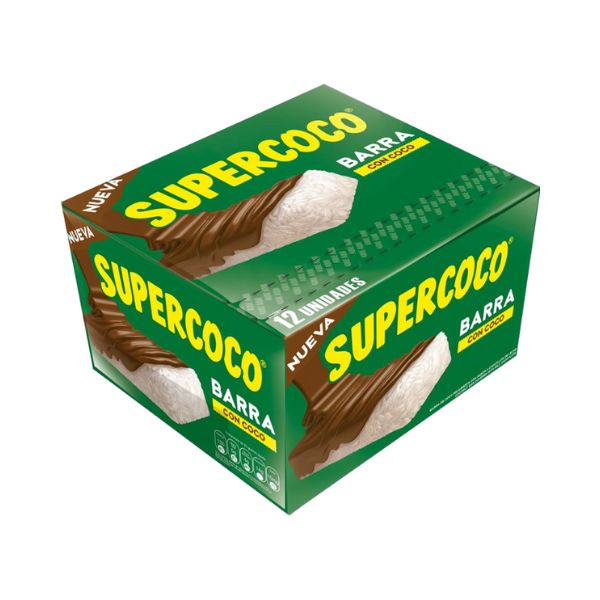 Supercoco Barra Chocolate X12U