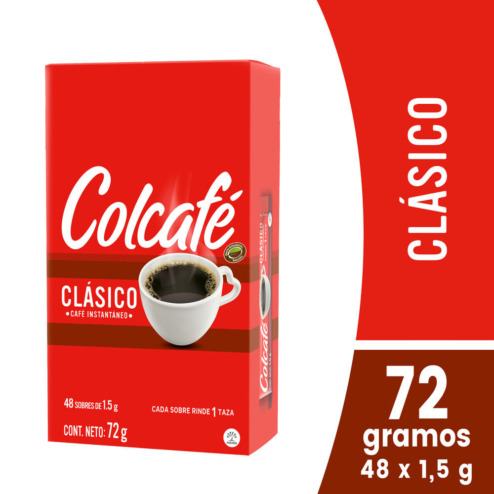 [EC1378] Cafe Colcafe Clasico 1.5G 48Sob Display