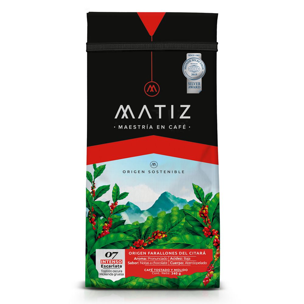 Café Matiz Escarlata Molido 340G Bolsa