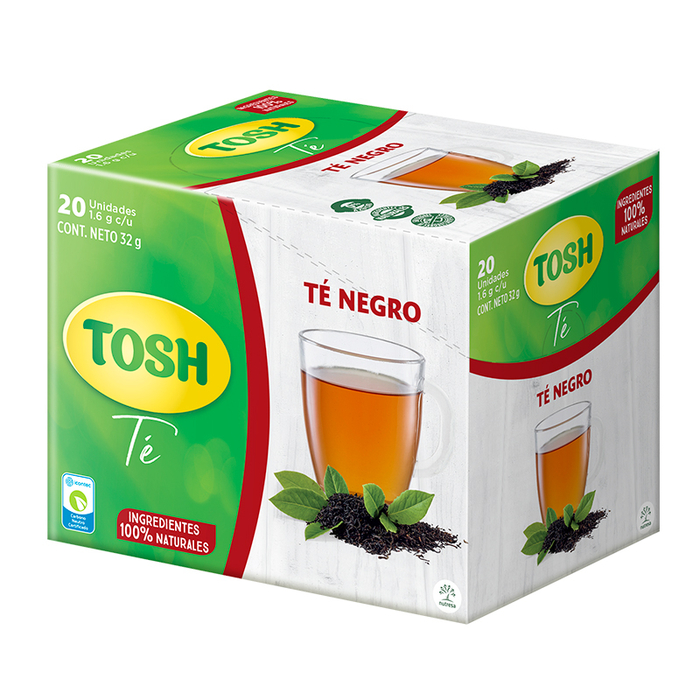 [EC1473] Infusión Tosh Negro 32G 20Sob 20Un