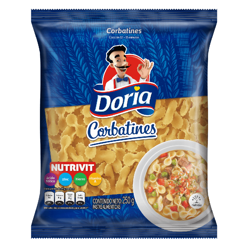 [EC1480] Corbatin Doria Clasica X 250G