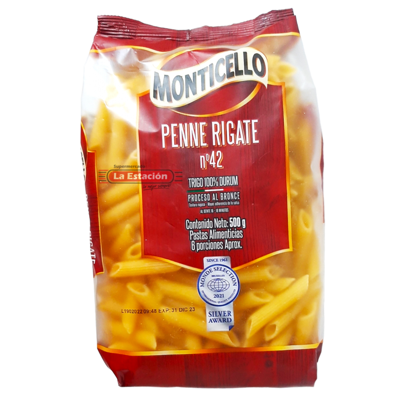 [EC1532] Penne Rigate Monticello X 500G