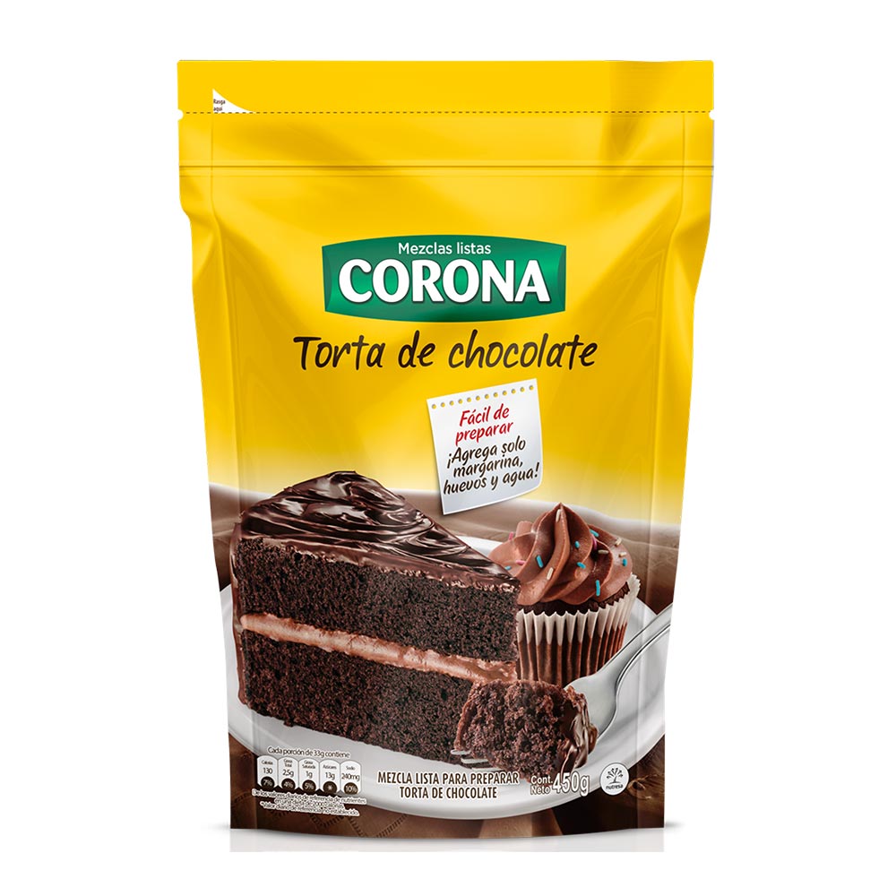 Premezcla Corona Torta Chocolate x450G