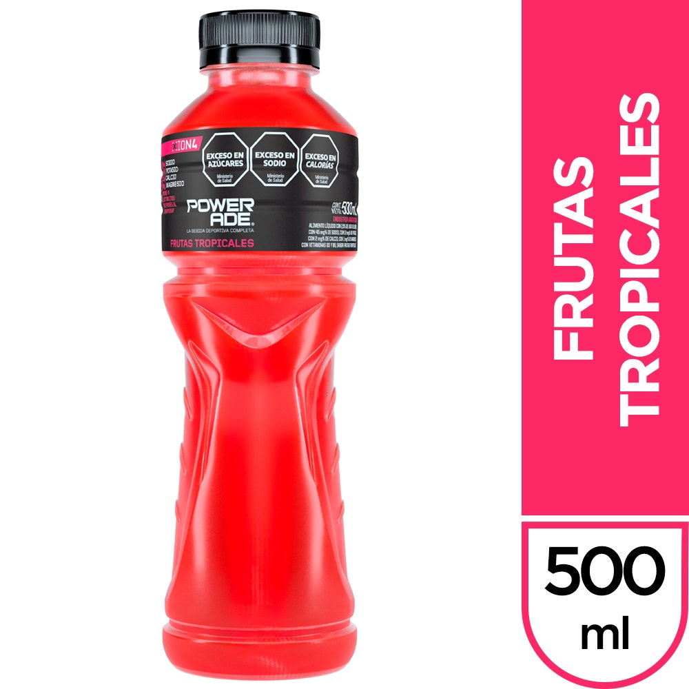 POWERADE FRUTAS TROPICALES 500 ML * 6 UNDS