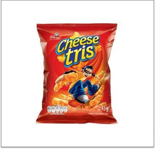 [EC1576] CHEESE TRIS QUESO 42G X 6 - BOLSA