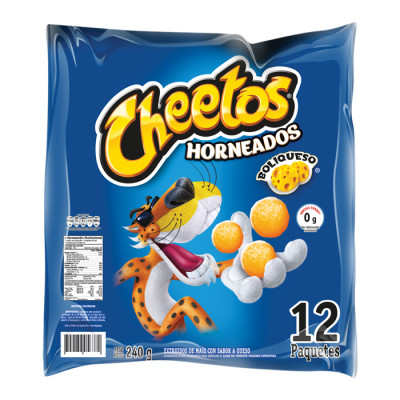 CHEETOS BOLI QUESO 20G X 12 - BOLSA