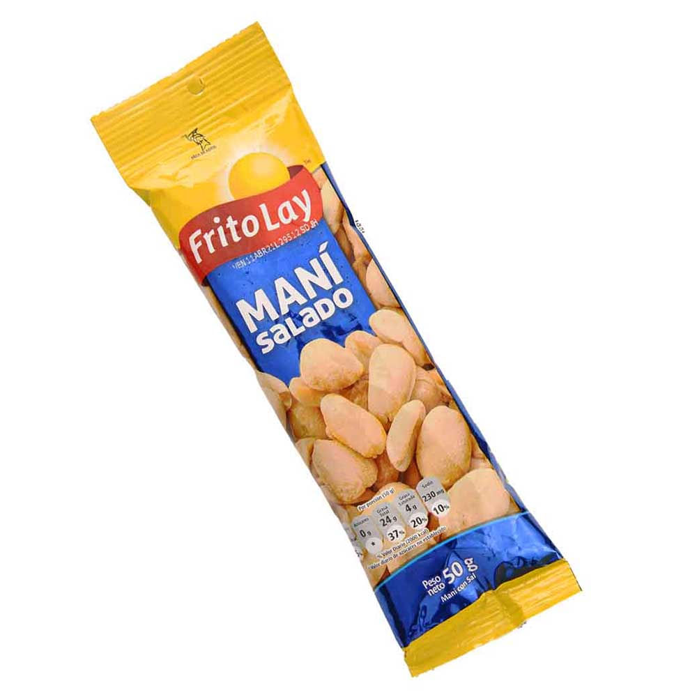FRITOLAY MANI SAL 50G X 18 -CAJA