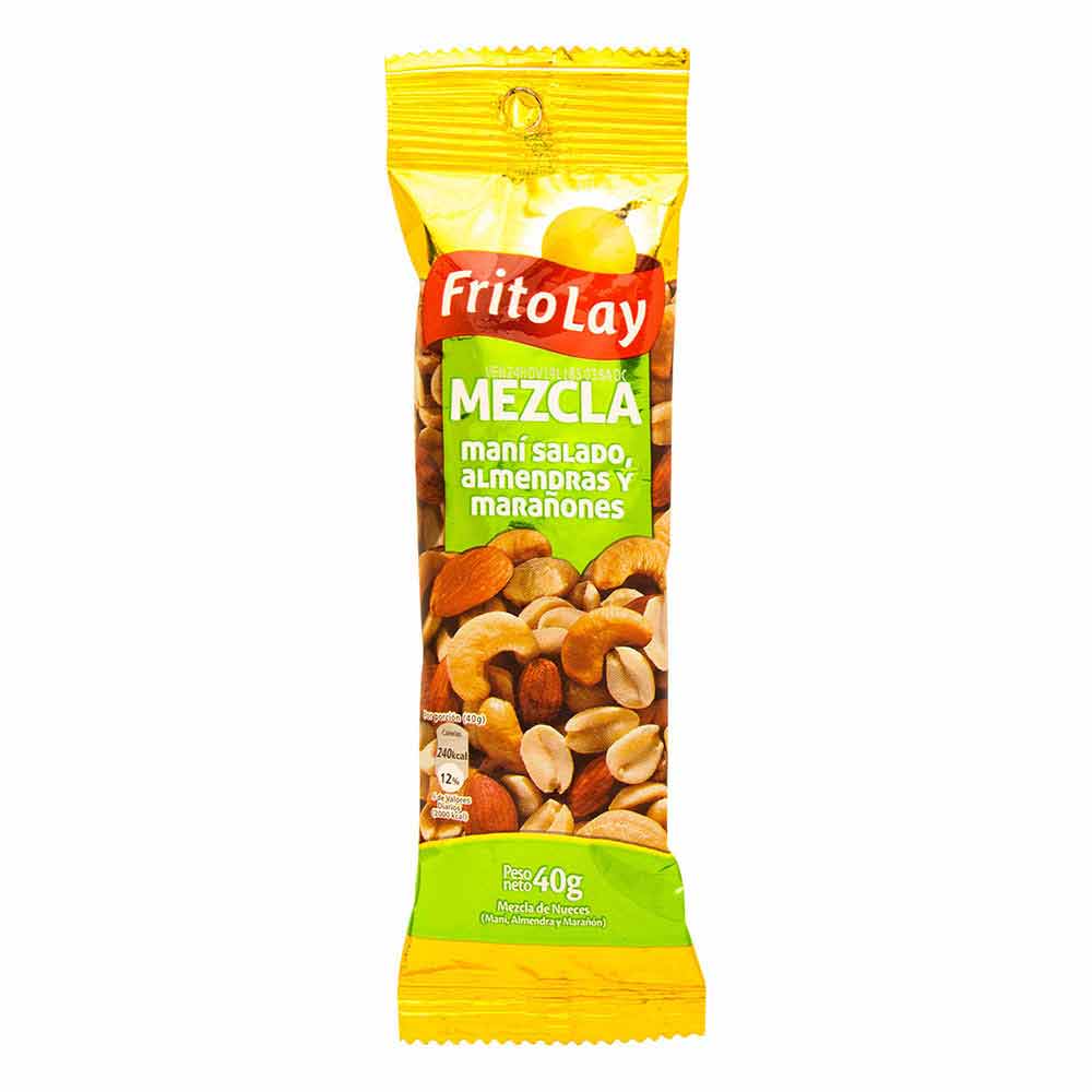 FRITOLAY MIX MEZC NUEC 40G X 12 - CAJA