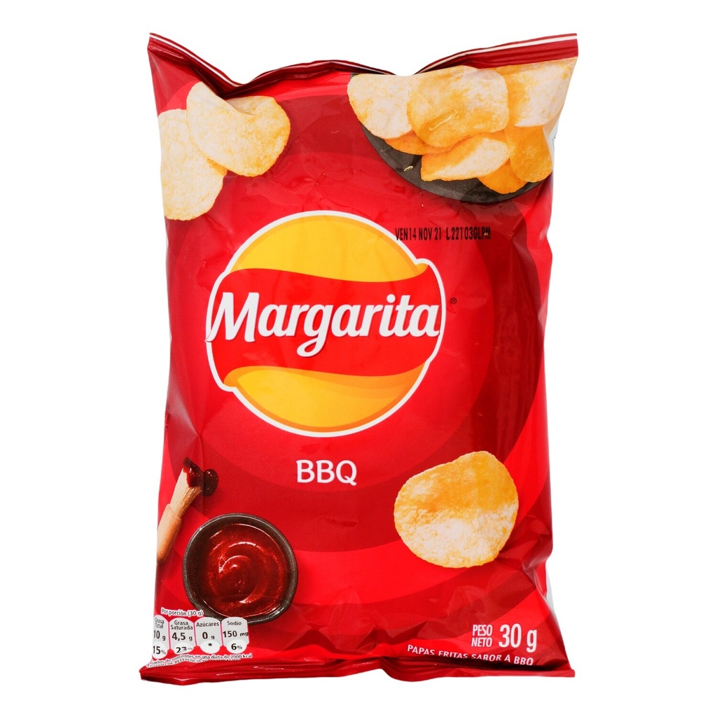 [EC1605] PAPAS MARGARITA BBQ 30G