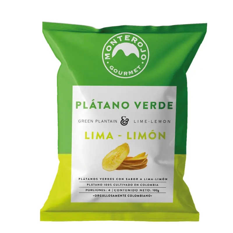 Platanos Verdes Lima Limon 100gr - Familiar