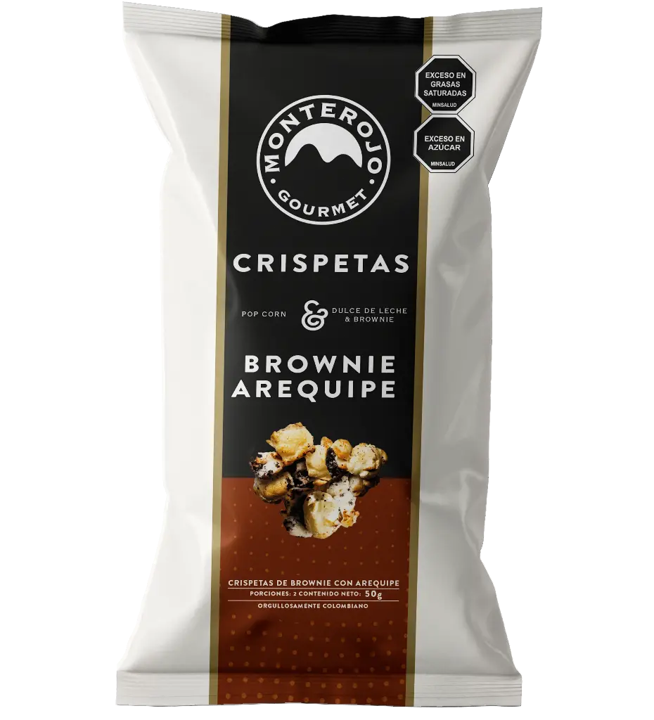 Crispetas Brownie Arequipe 50g - Personal