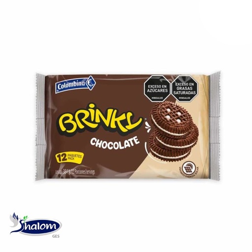 [EC327] Galleta Brinky Chocolate **6 un x 24 bolsas  
