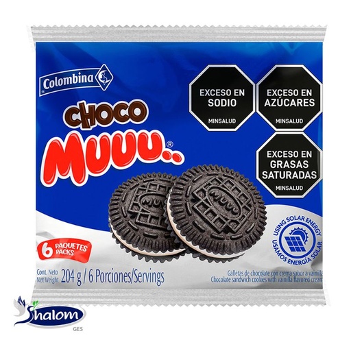 [EC9944] Galleta Choco Muuu *12 unds 