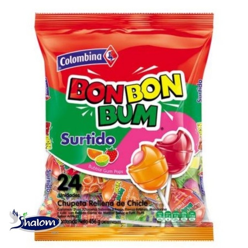 [EC313] BOMBOMBUM X19GR SABORES SURTIDOS  - PAQUETEX24